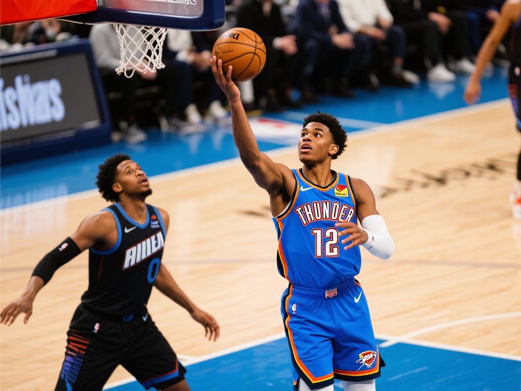 在亚历山大的带领下，雷霆的进攻效率明显提