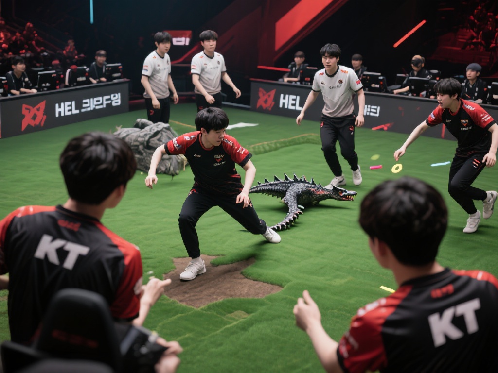 LCK:Cuzz神级惩戒抢龙,KT击杀HLE双核顺势拿下大龙 抢下小龙之后,KT战队并未就此退却,而是