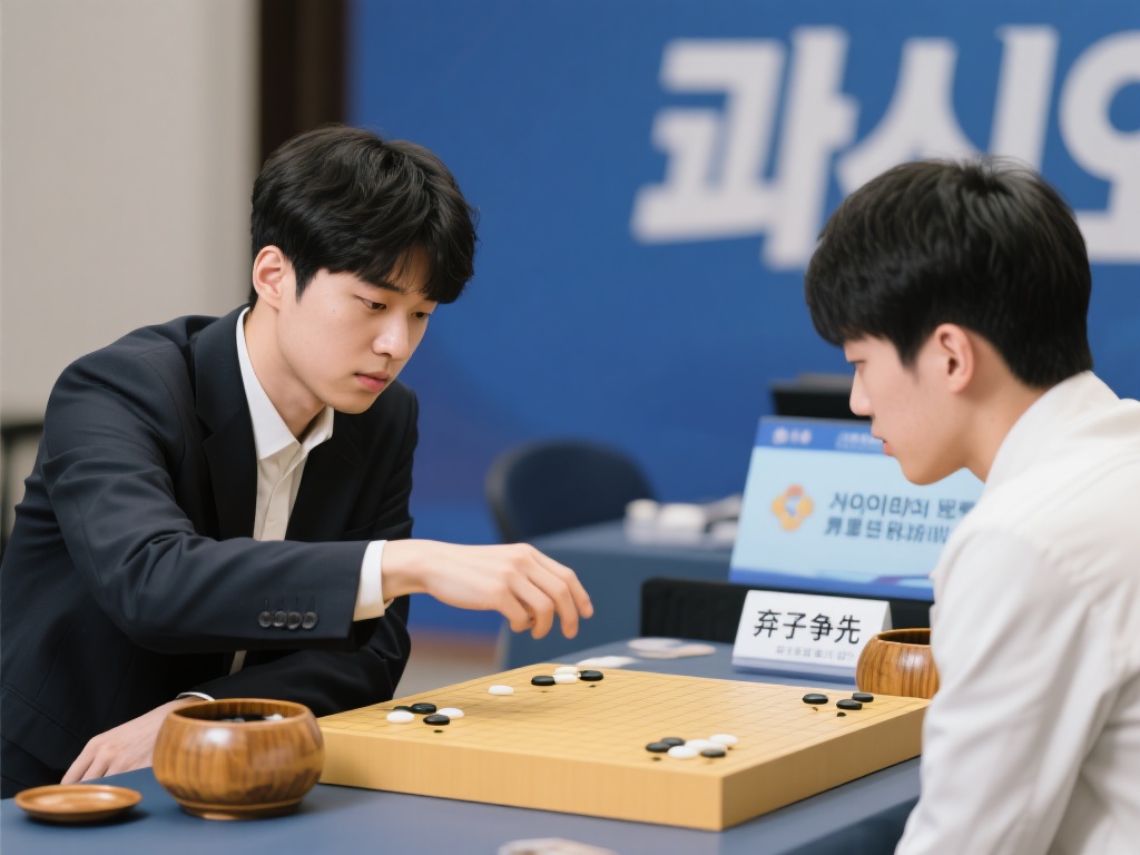 2025年4月2日申真谞大战王星昊围棋巅峰对决 谈到攻击,申真谞从不失手——他的精确计算